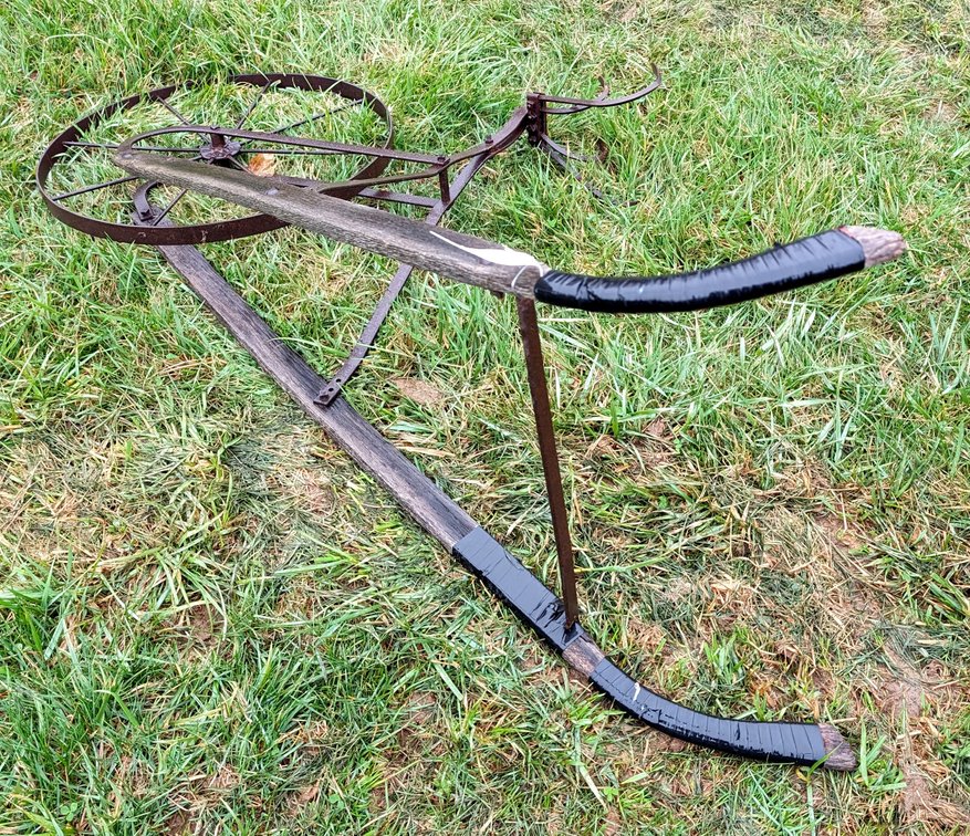One Wheel Plow