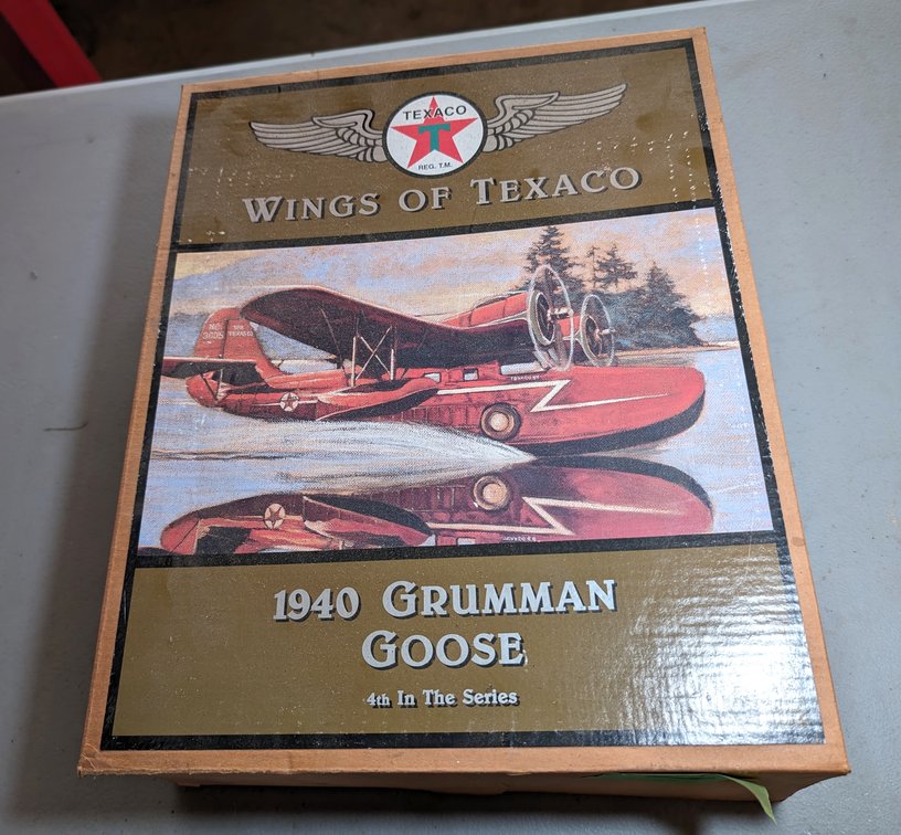 1940 Grumman Goose Wings of Texaco Toy Airplane