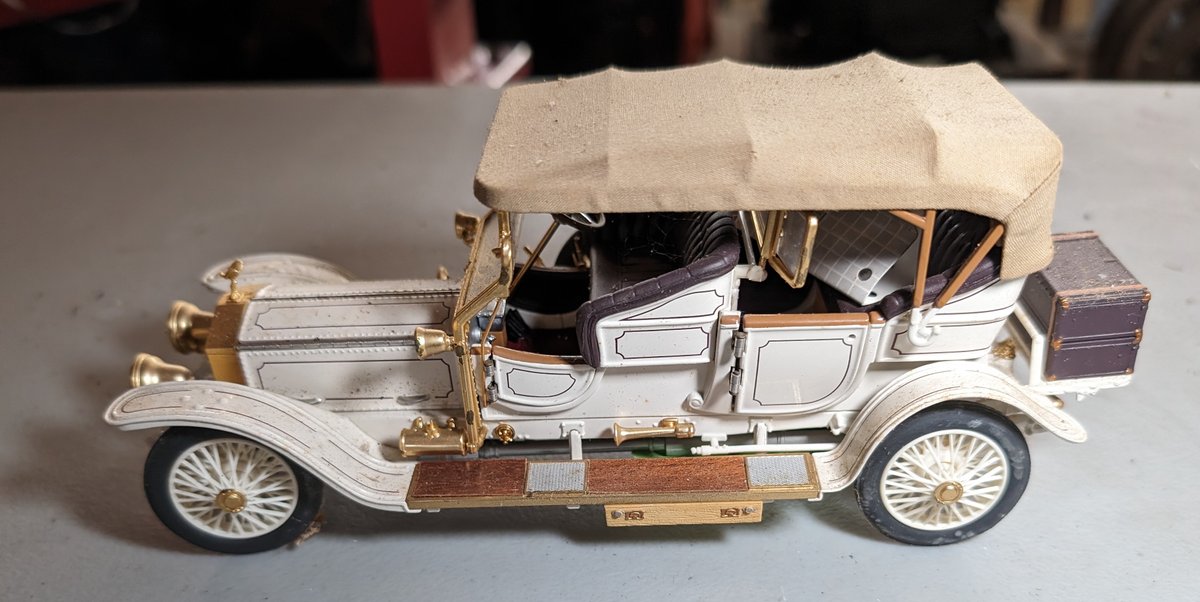 Franklin Mint 1911 Rolls Royce Model Car