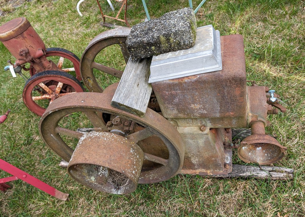Sattley Montgomery Ward Hit and Miss Engine