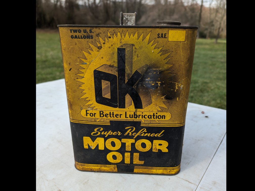 OK Super Refined Motor 2 Gal Oil Can