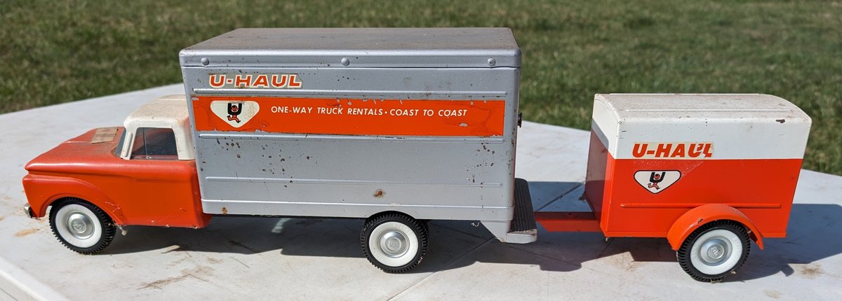 Nylint Toys U-Haul Truck w/ Trailer