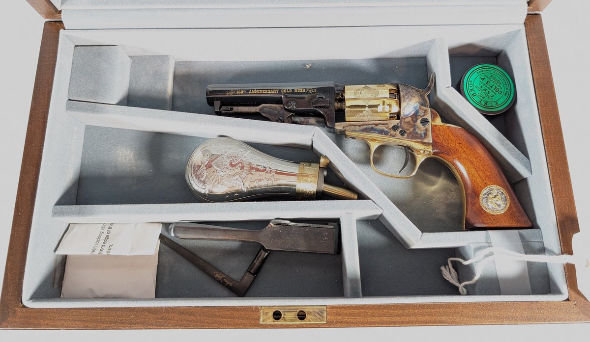 Colt 1849 Pocket Gold Rush Revolver in Box