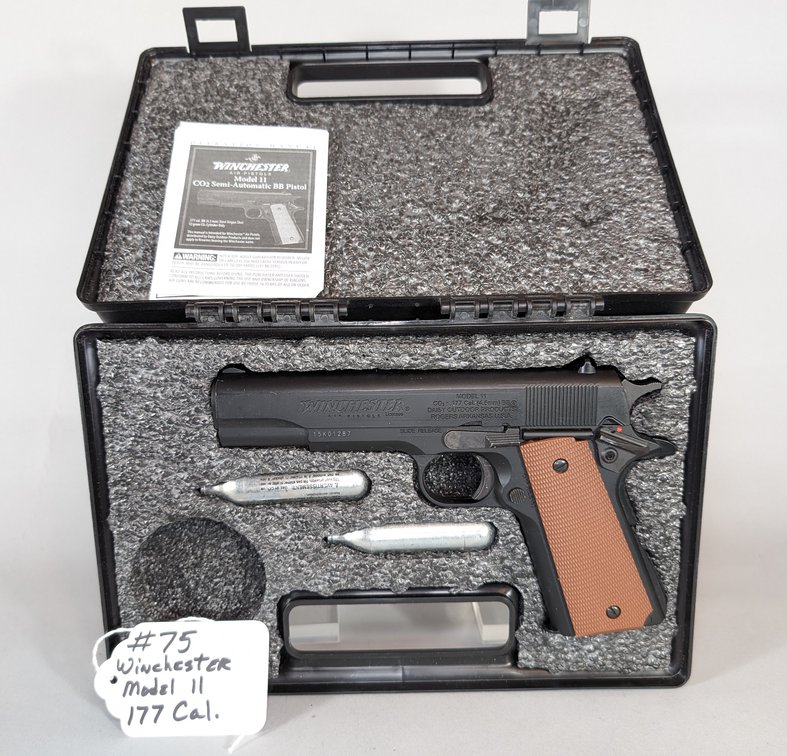 Winchester Model 11, .177 Cal Air Powered Pistol