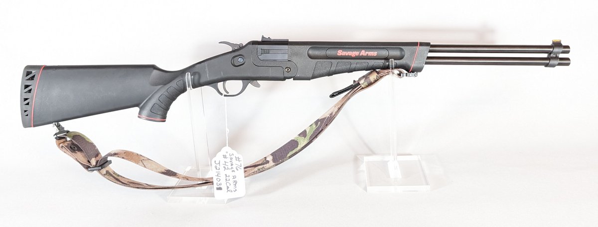 Savage Arms Model 42 Takedown, .22 over .410 Break Action Rimfire Shotgun Combo