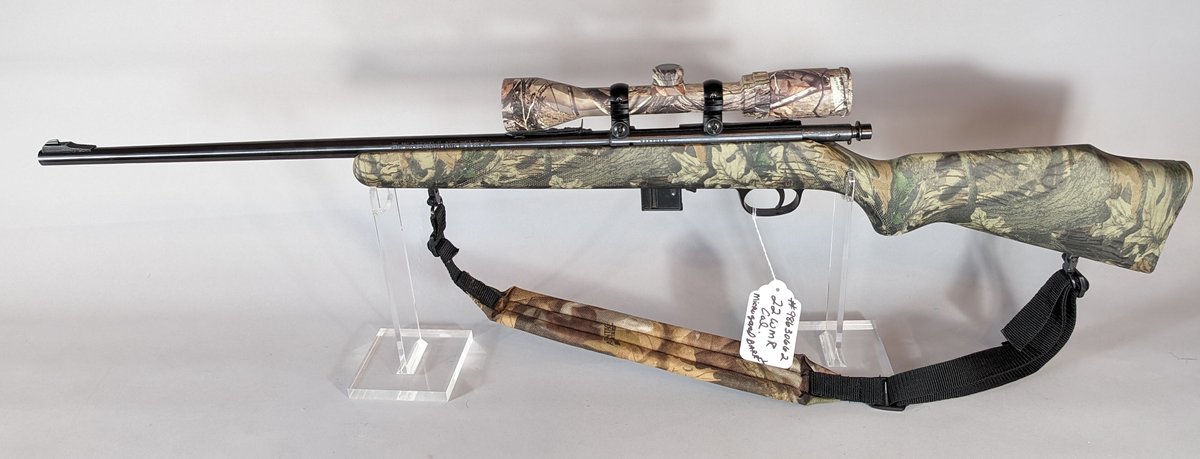 Marlin Model 25MN, .22 Cal Bolt Action Rifle w/ Banner Scope
