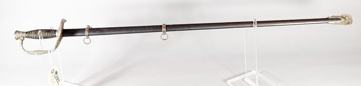 Rapier Decorated Sword by H.C. Lilly Co