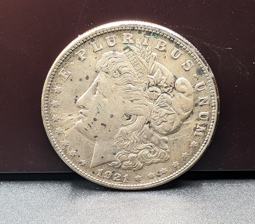 1921 Morgan Silver Dollar