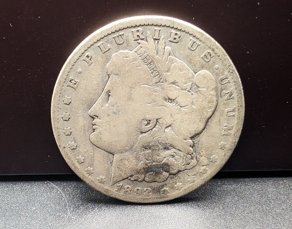 1892-O Morgan Silver Dollar
