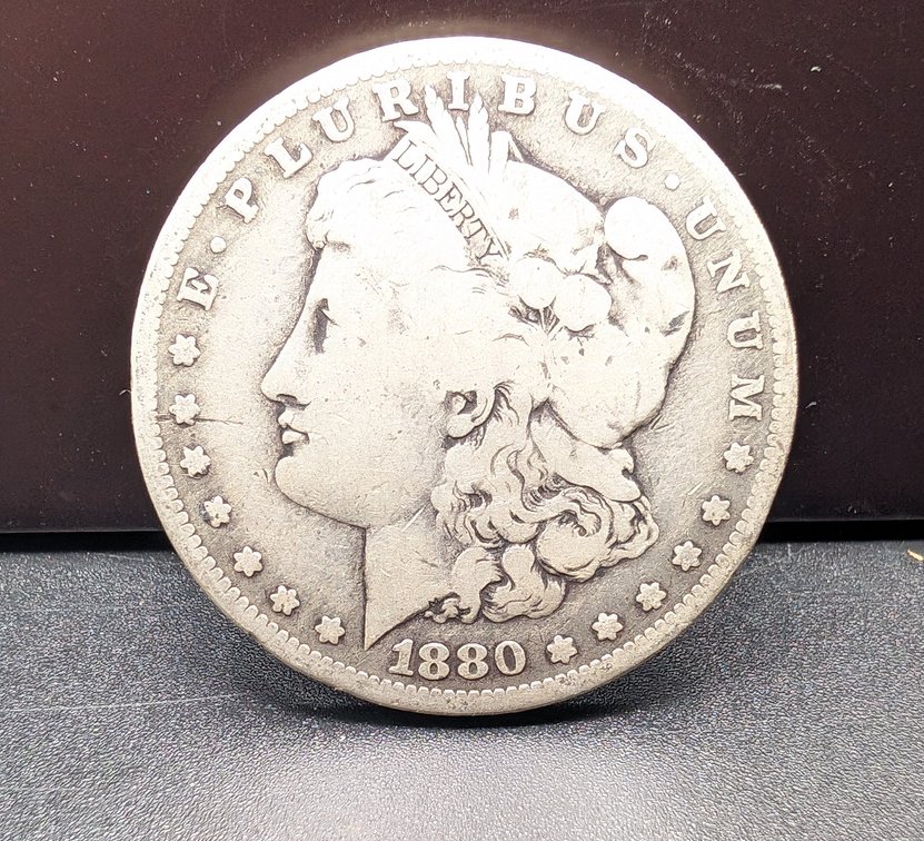 1880-O Morgan Silver Dollar