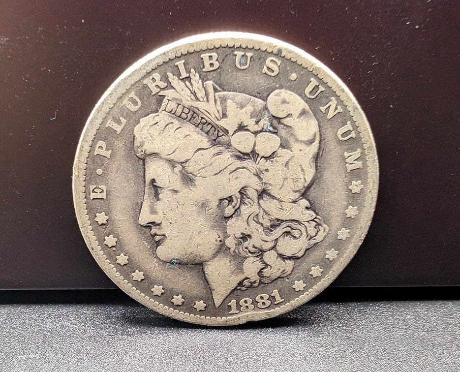 1881-O Morgan Silver Dollar