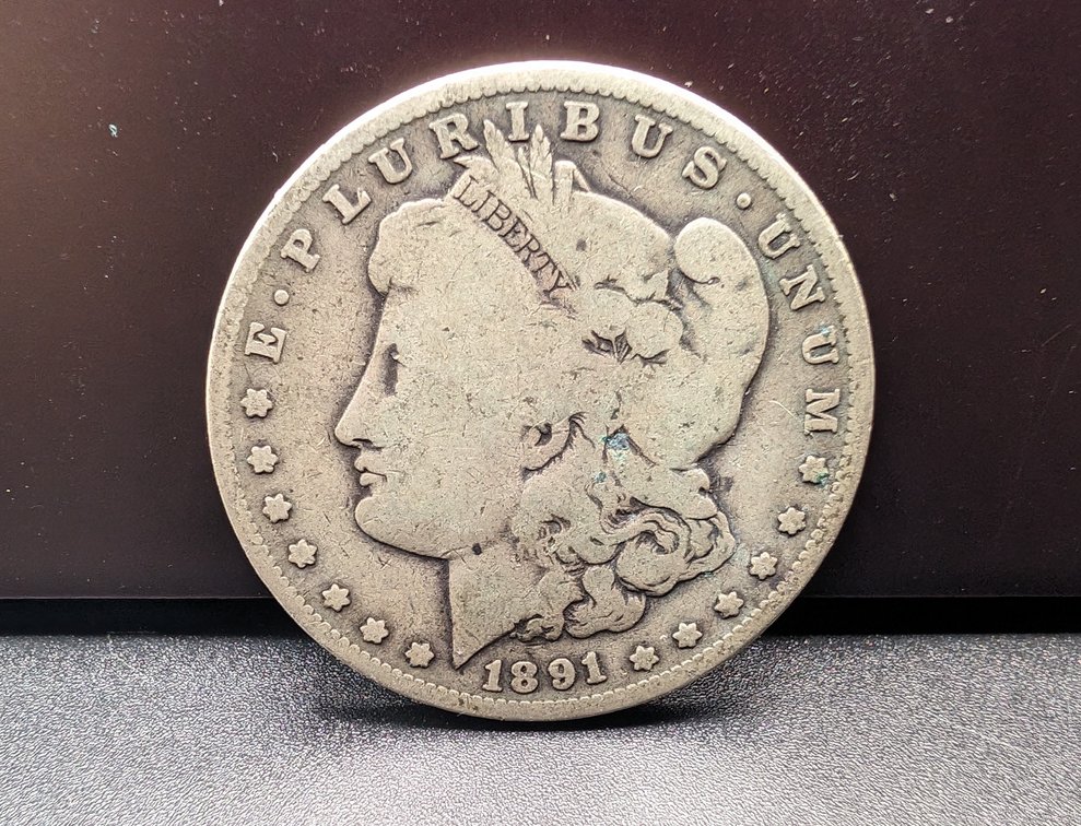 1891-O Morgan Silver Dollar