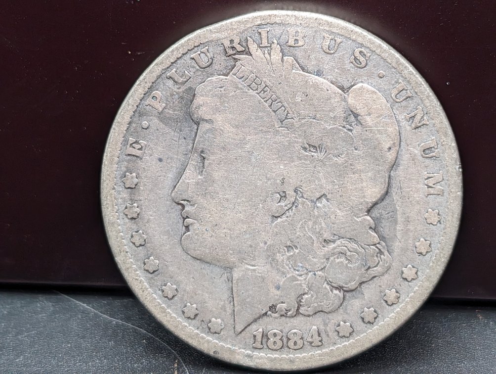 1884 Morgan Silver Dollar