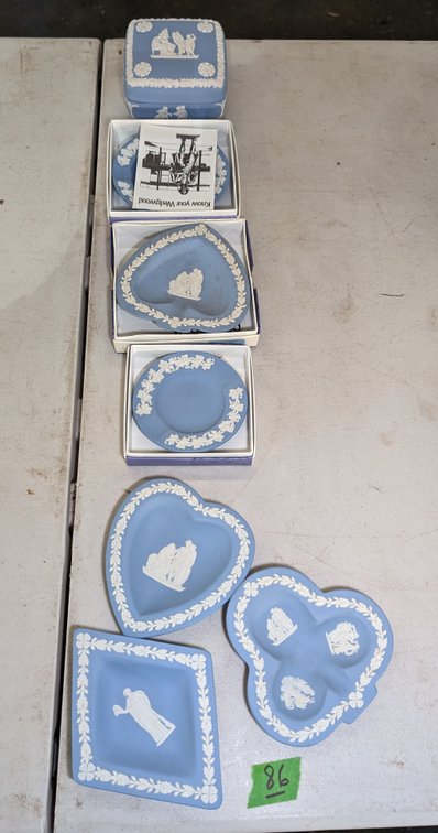 (7) Small Wedgewood Pieces