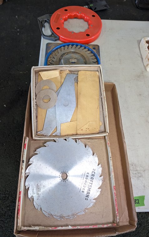 Dado Blades, Tape Snake & Table Saw Blades