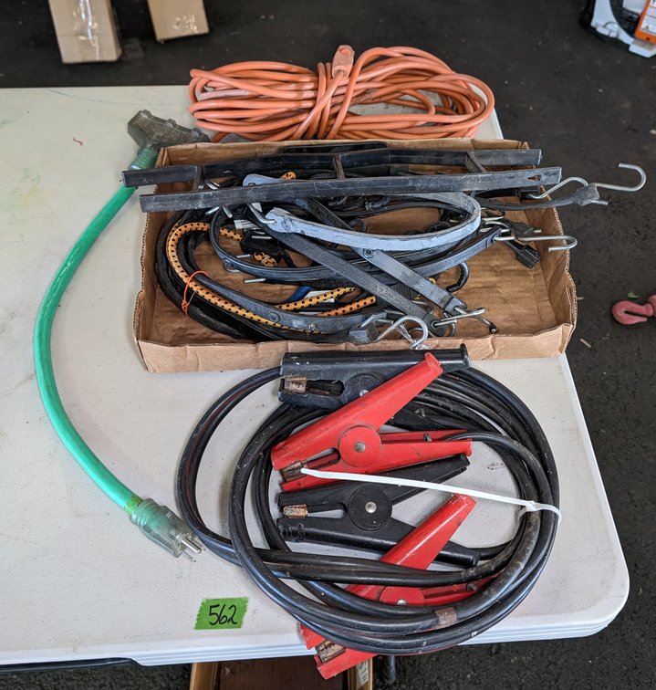 Jumper Cables, Bungee & Extension Cords