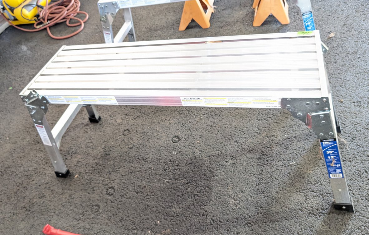 Werner Work Platform 225 LB Capacity