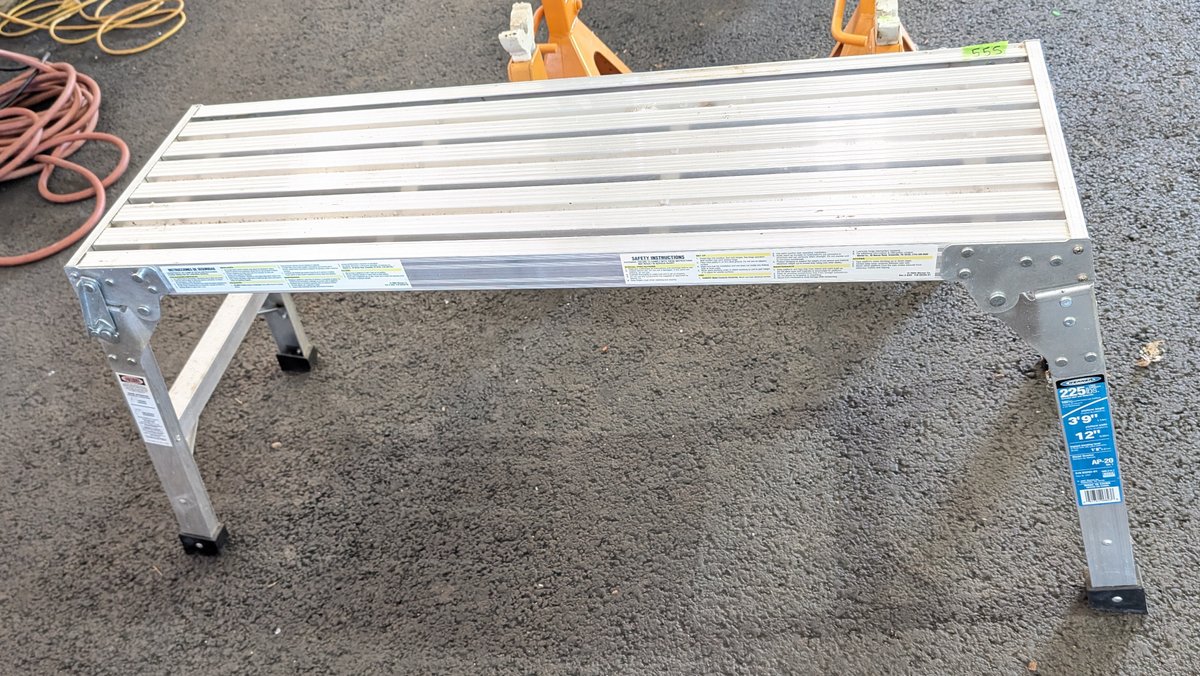 Werner Work Platform 225 LB Capacity