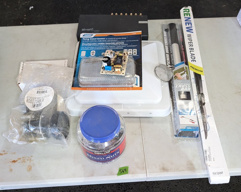 Wiper Blades, Insect Screen, Door Cross Bar, Hardware