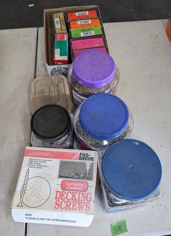 Lot of Nails, Screws