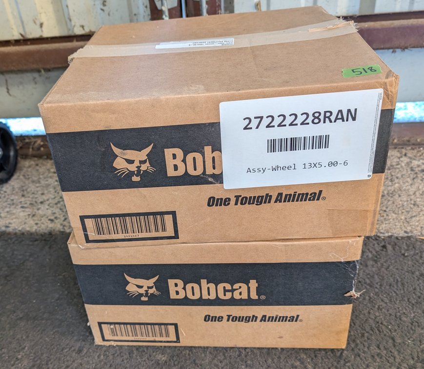 Bobcat Mower Wheel Assembly 13.5.00-6
