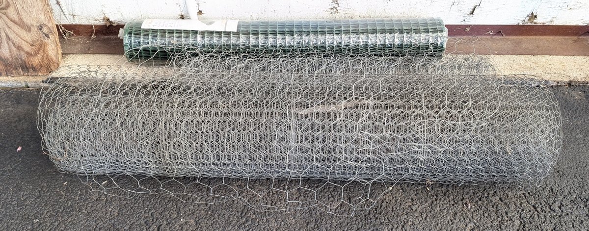 (3) Rolls Miscellaneous Garden Fence