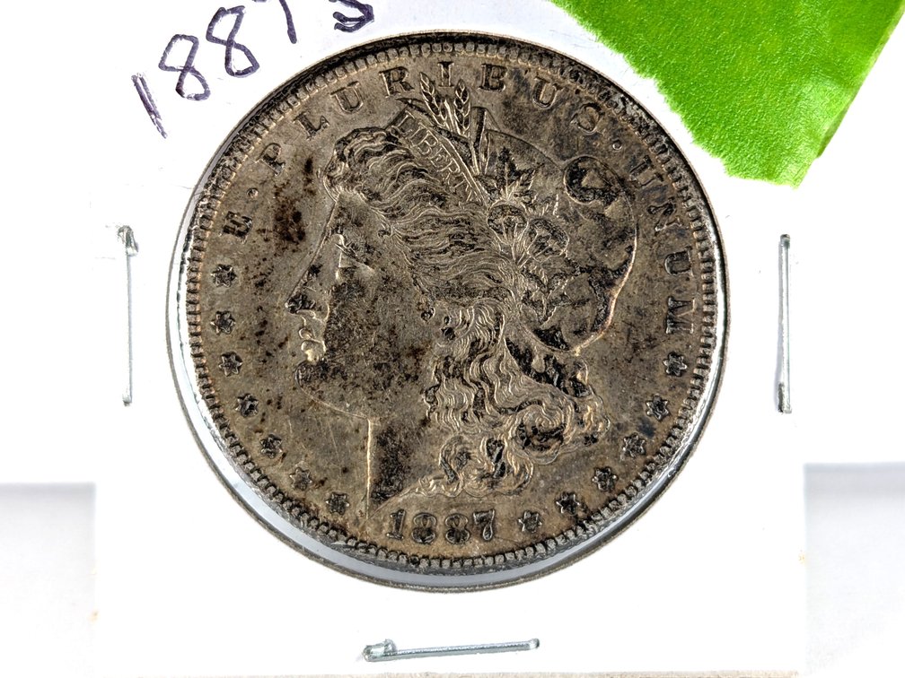 1887-S Morgan Silver Dollar