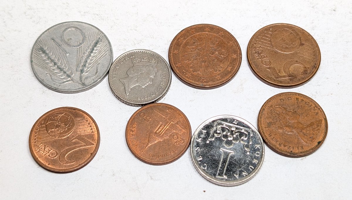 Misc European and Canadian Coins