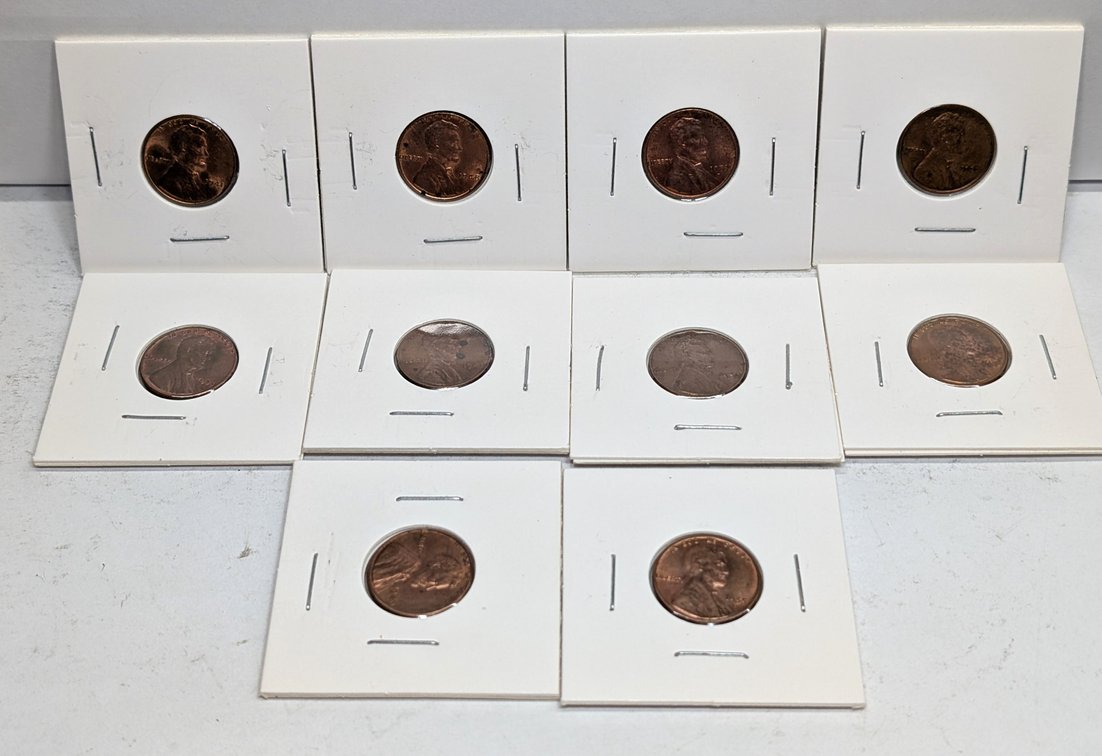 (10) Wheat Pennies