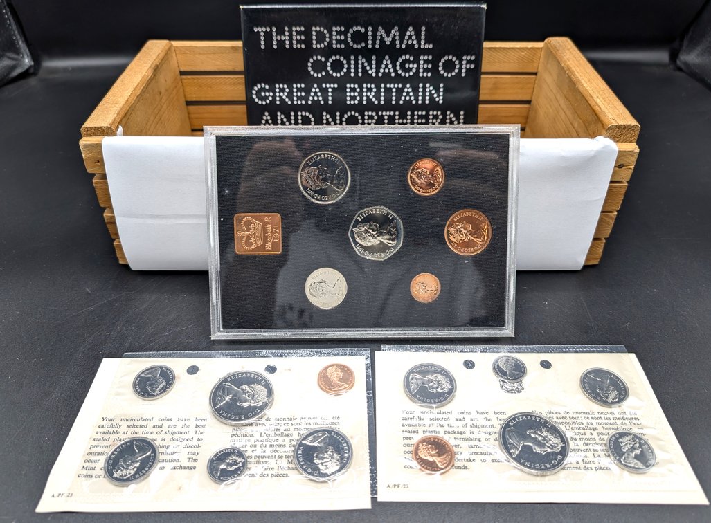 Canadian Mint Sets and Great Britain/ Ireland Mint Set