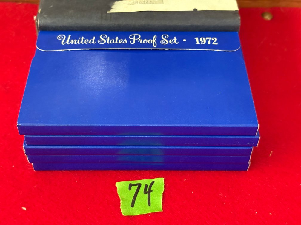 (5) 1972 United States Proof Sets