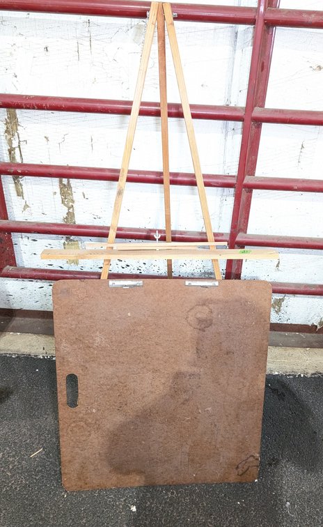 Easel & Clip Board w/Handle