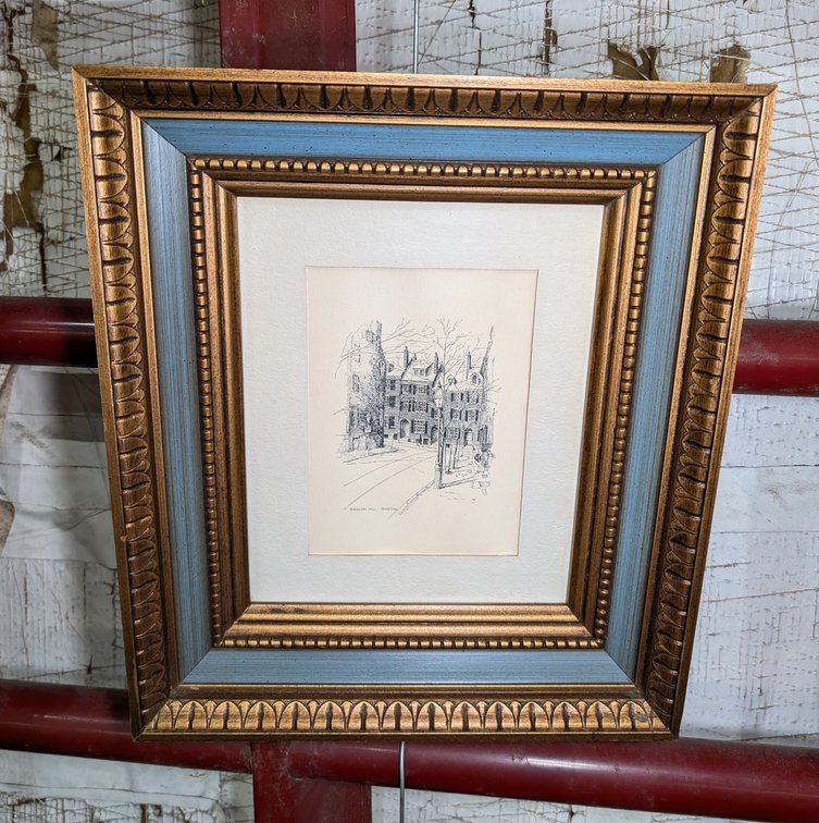 Framed Print of Beacon Hill Boston