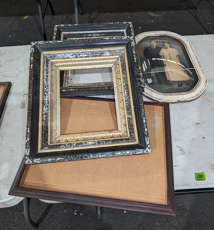 (2) Deep Well Frames, Framed People Photo 
