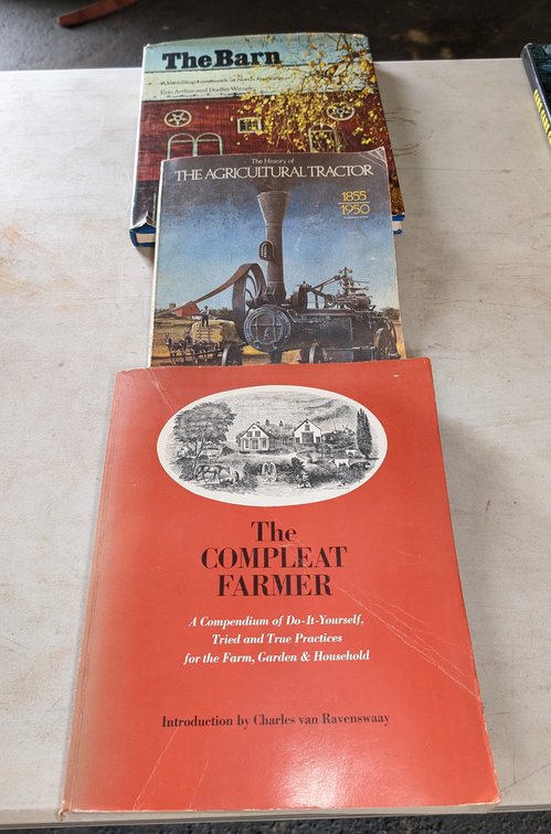 Books: The Barn, History of Tractor & Complete Farmer