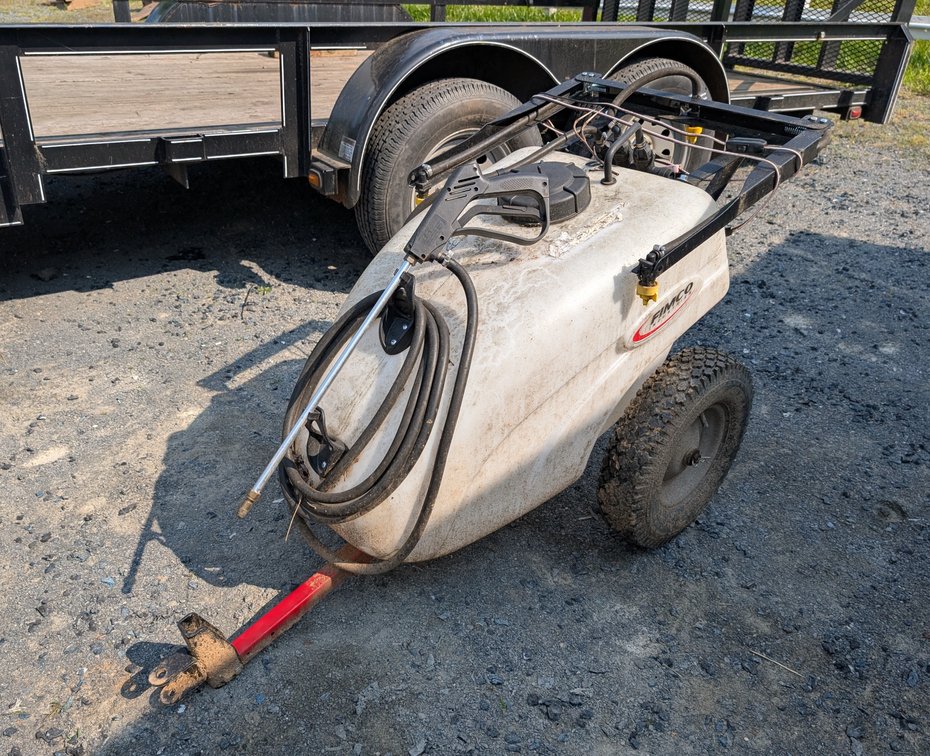 Fimco 30 Gallon Trailer Sprayer