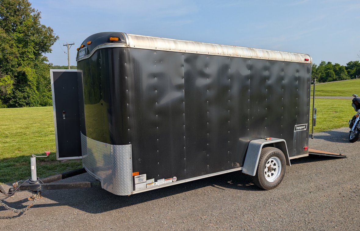 2009 Haulmark Triton Trailers 12' x 6' Enclosed Trailer