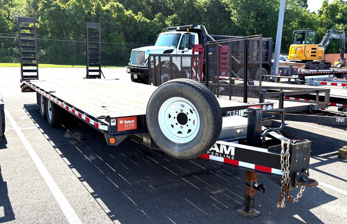 2016 Cam Superline 20 x 6 w/ 4 ft Beavertail Trailer