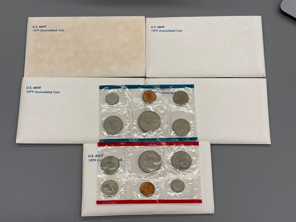 (5) 1979 US Proof Set