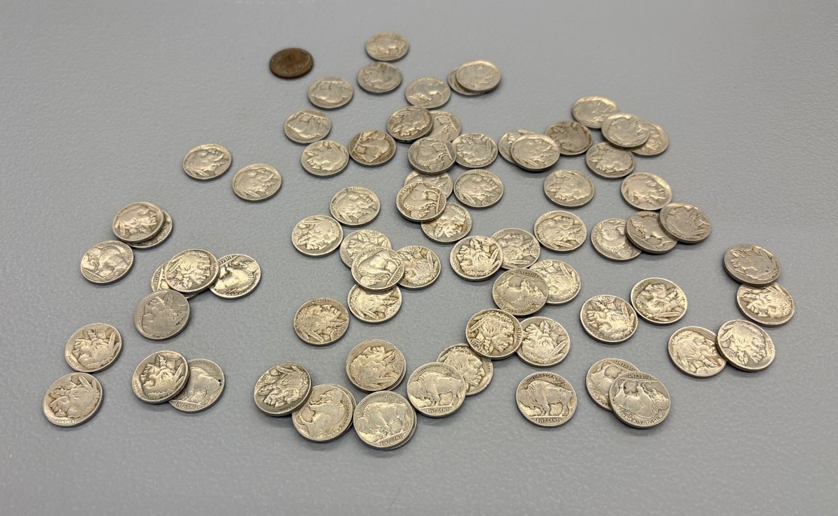 (75) Buffalo Nickels 