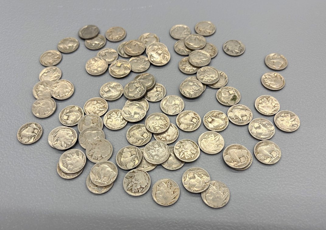(75) Buffalo Nickels 