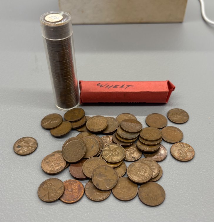 Bag of Misc Wheat Pennies