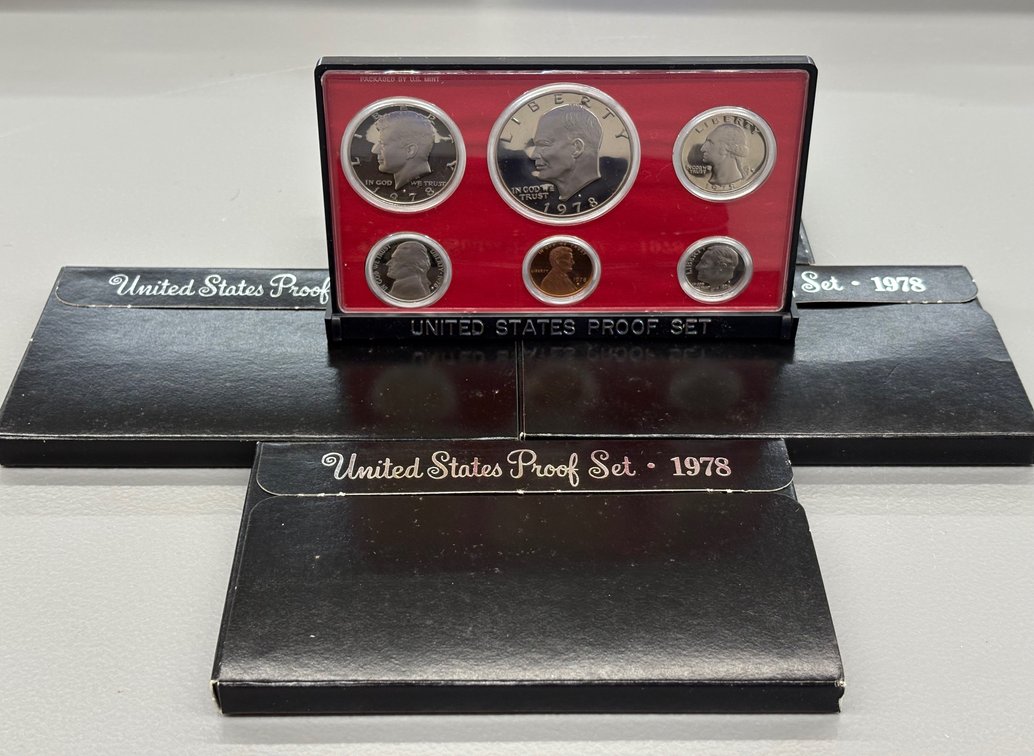(4) 1978 US Proof Sets