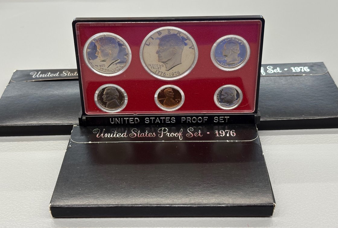 (4) 1976 US Proof Sets