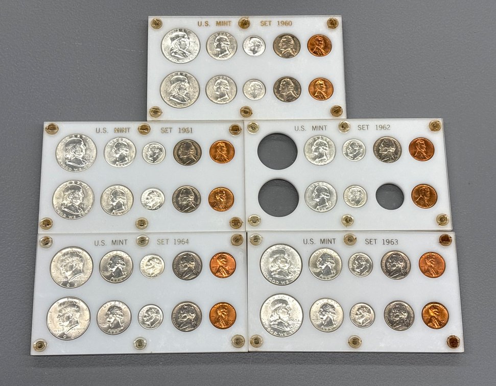 1960-1964 US Mint Sets