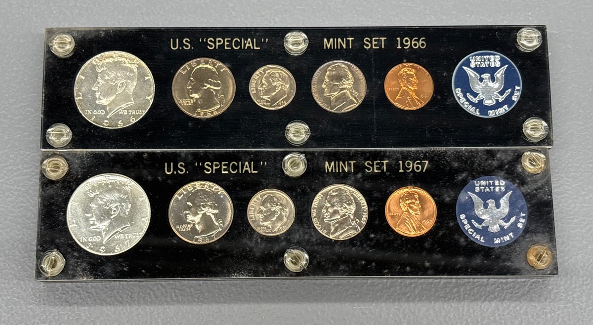 1966-1967 US Special Mint Sets