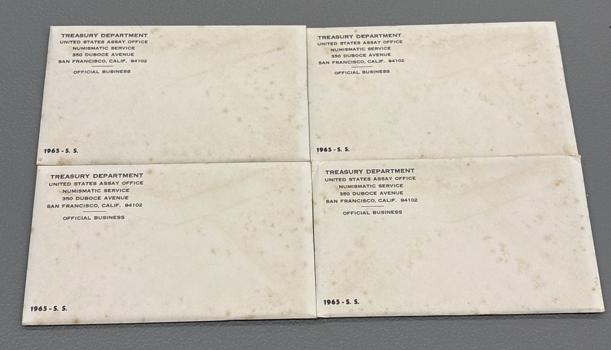 (4) 1965-S U.S Mint Proof Sets