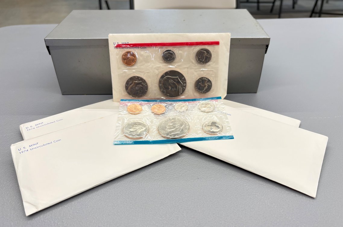 (5) 1974 U.S Mint Proof Sets