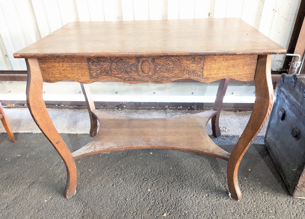 Oak Hall Table