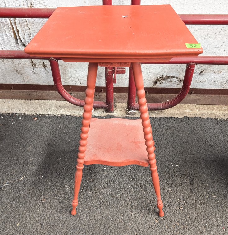 Painted Lamp Stand